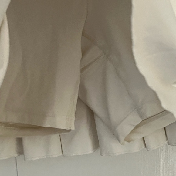 NIKE Fit Dry Pleated Tennis Skort Size  M White Periwinkle Golf Activewear - Picture 4 of 9